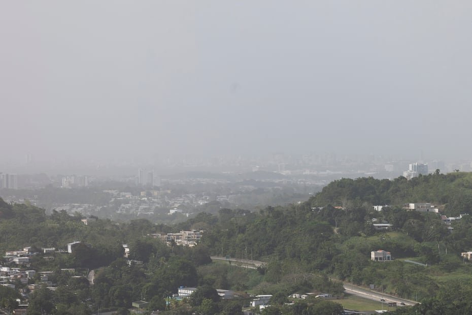 Otra vista de la zona metropolitana, donde también se sentían las altas temperaturas características del verano y de eventos como este.