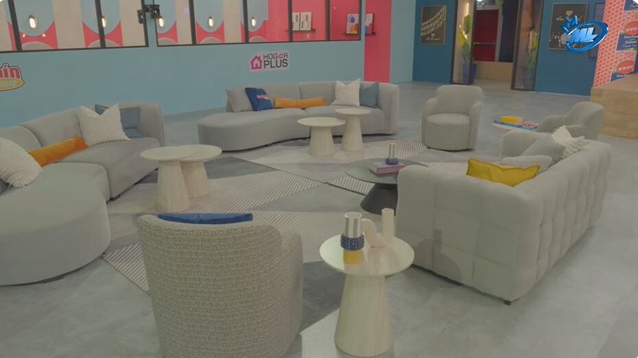 El espacio de la sala.