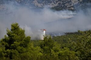 helicópteros incendio forestal