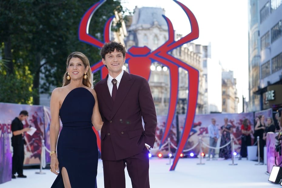 Marisa Tomei y Tom Holland