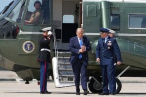 incidente seguridad aérea Trump